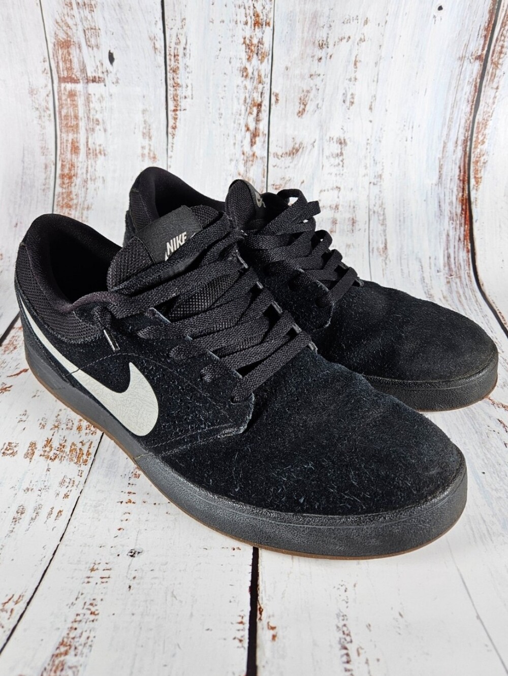 2011 Nike SB P-Rod V Black/Cement Skateboard Shoes / Mens Size 10.5 - Picture 6 of 11